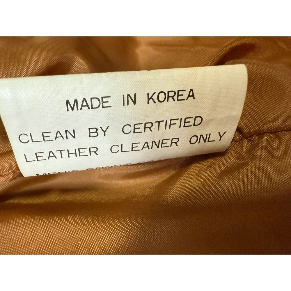 PIONEER WEAR - Men's‎ VINTAGE Leather Blazer Jacket - Size 40